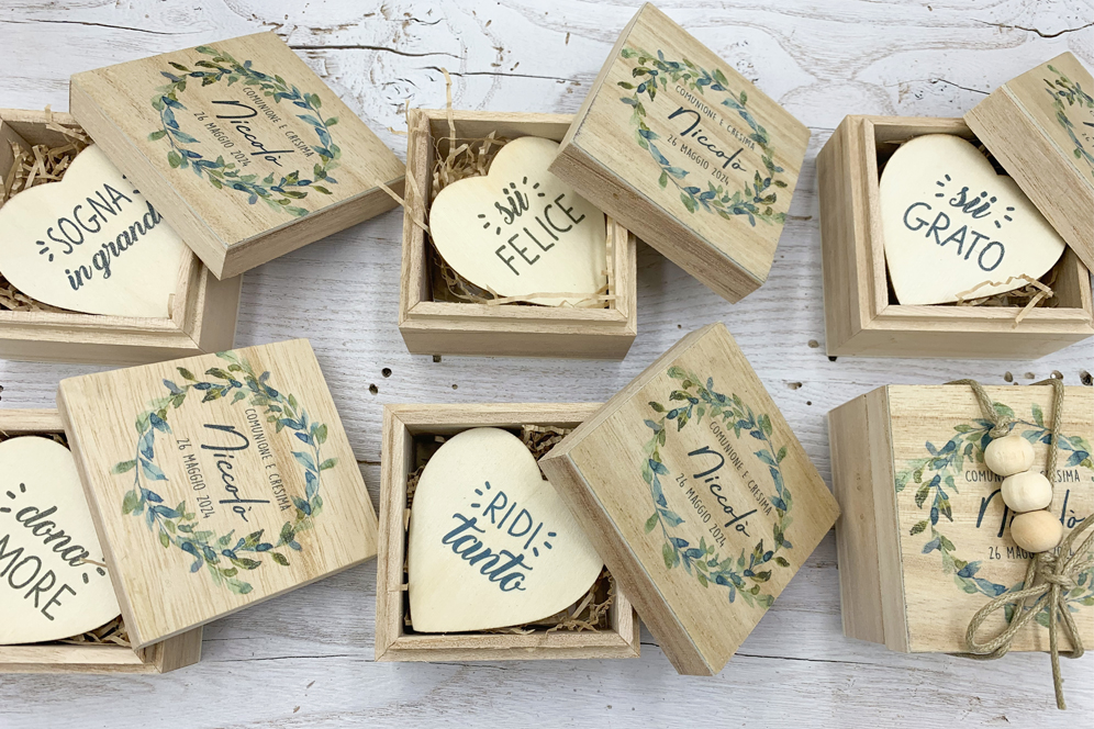 Idee per bomboniere comunione: utili e riutilizzabili