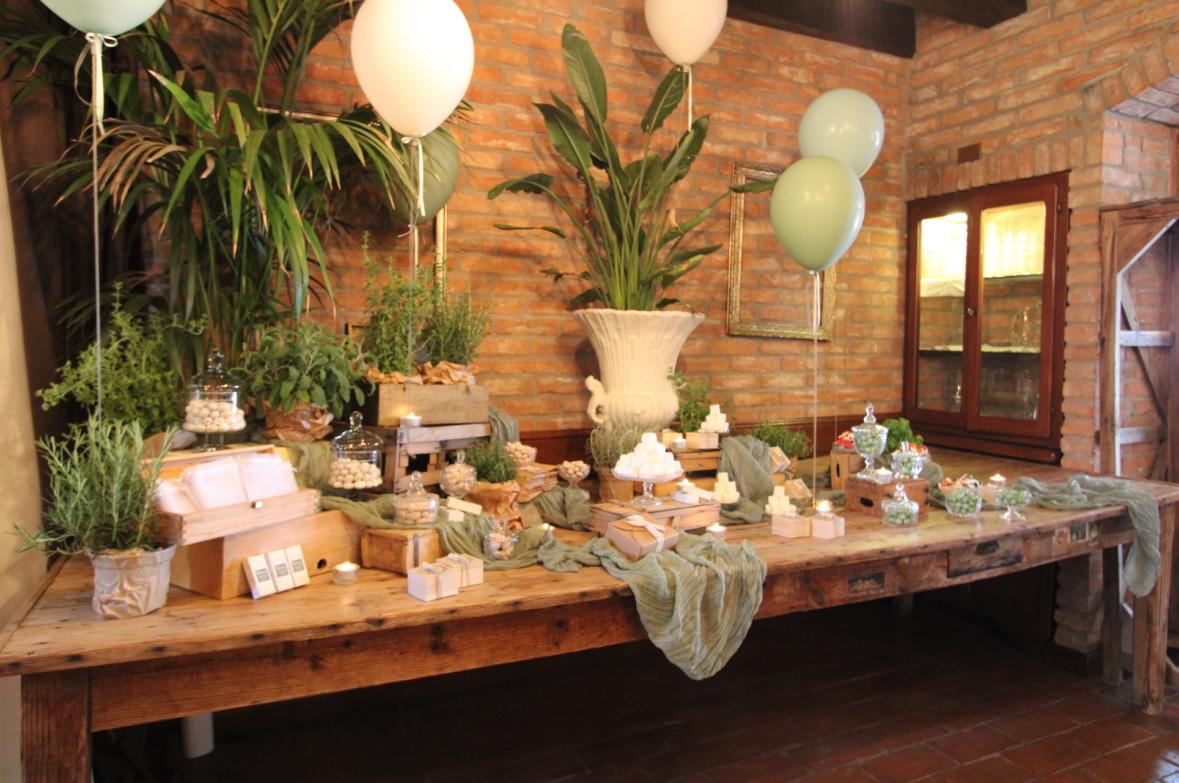 addobbi tavola prima comunione